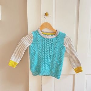 Cable-Knit Sweater - Girls